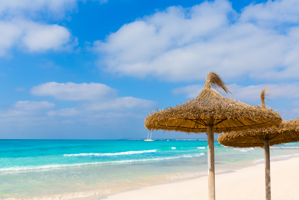 plage de sable Es Trenc Baléares